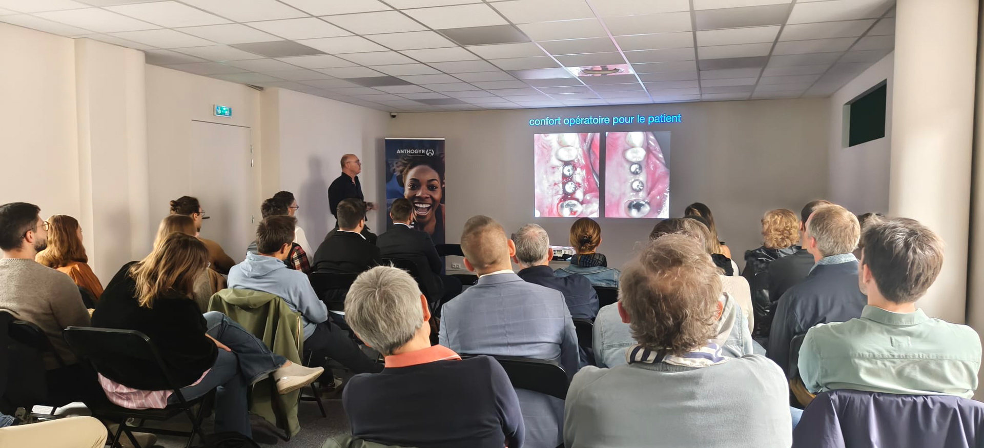 Soirée conférence entre confrères
